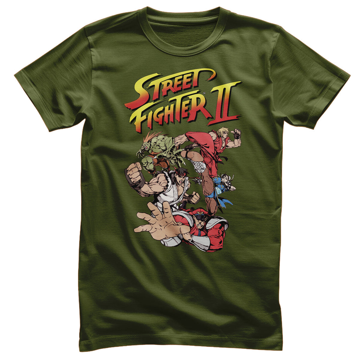 Street Fighter - Street Fighther II Mens T-Shirt