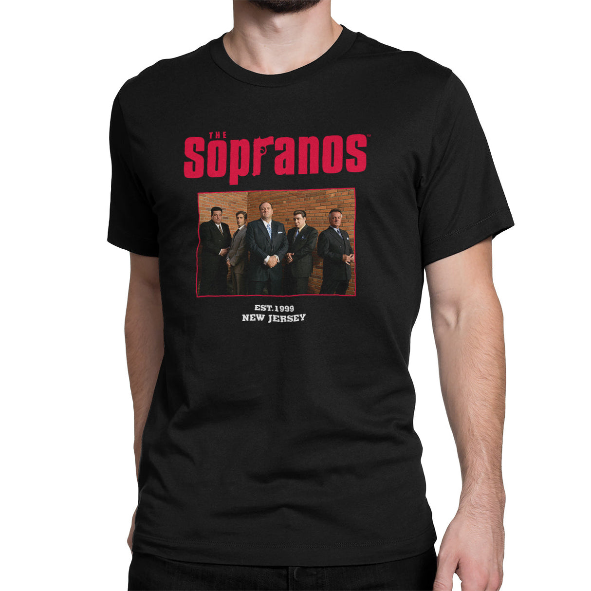 The Sopranos - New Jersey Mens T-Shirt