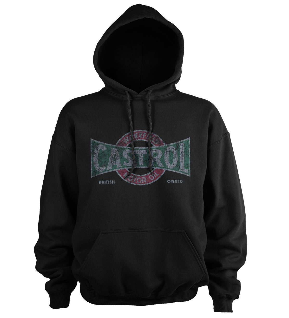 Castrol Vintage Hoodie showcasing Vintage design