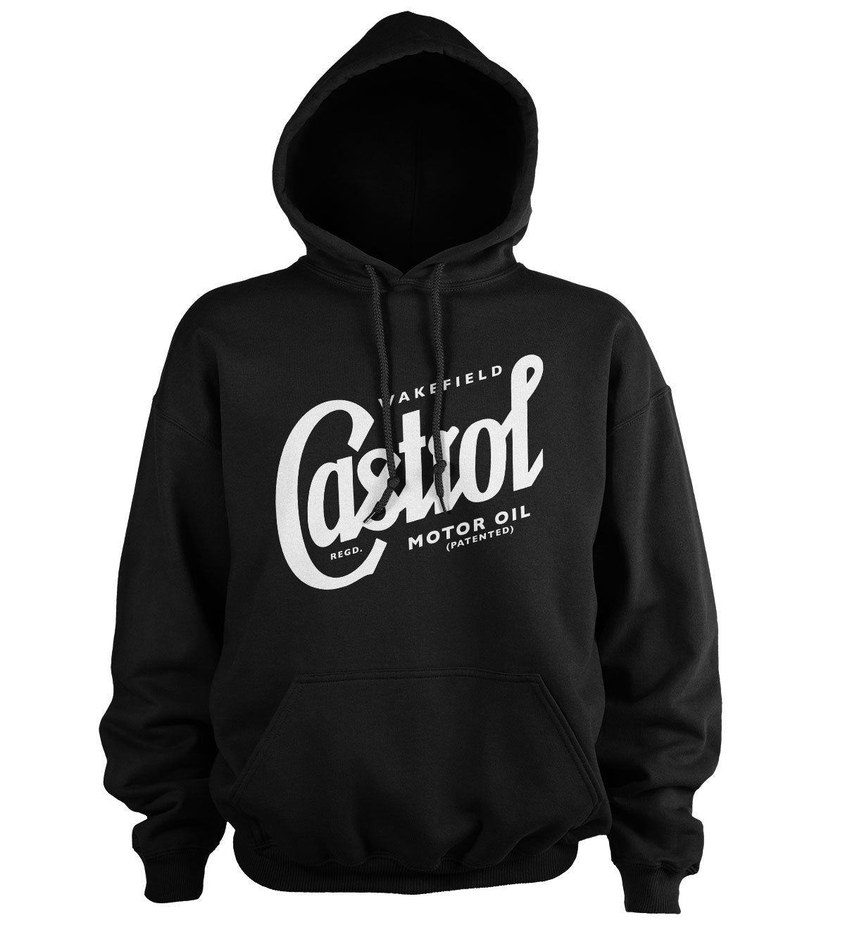 Castrol Script Logo Hoodie showcasing Script Logo design