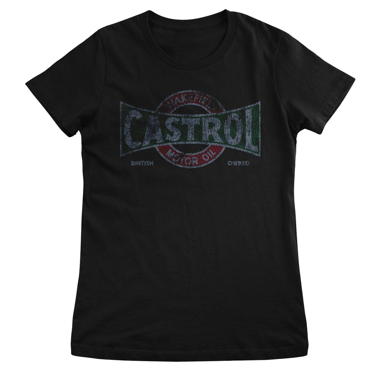 Castrol Vintage Girly Tee showcasing Vintage design