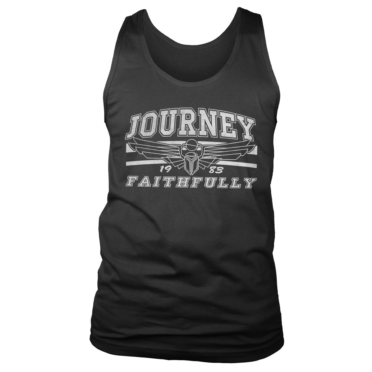 Journey - 1983 - Faithfully Mens Tank Top Vest