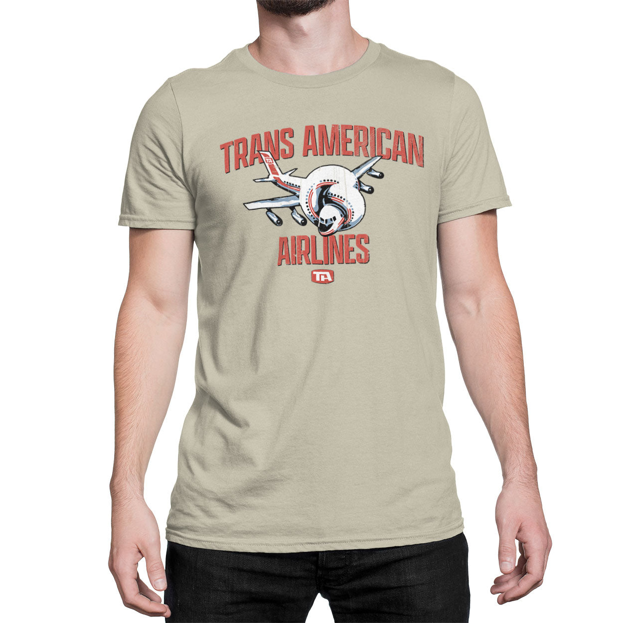 Airplane! - Trans American Airlines Mens T-Shirt
