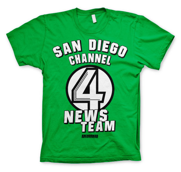 Anchorman - San Diego Channel 4 Mens T-Shirt
