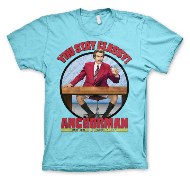 Anchorman - You Stay Classy Mens T-Shirt
