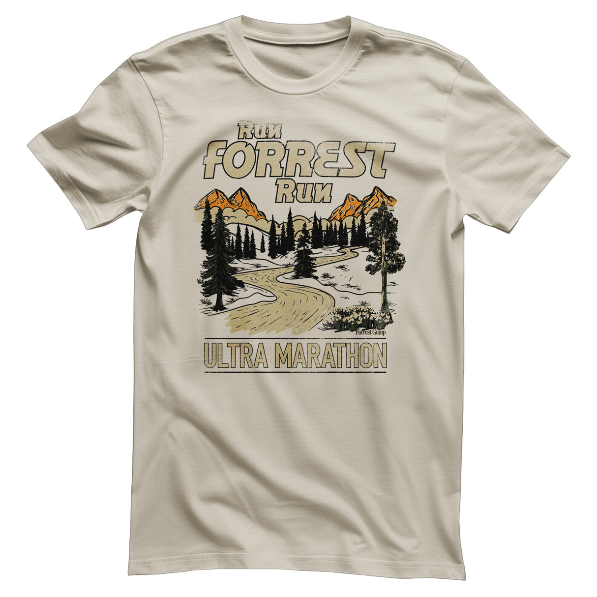 Forrest Gump - Run Forrest Run - Ultra Marathon Mens T-Shirt