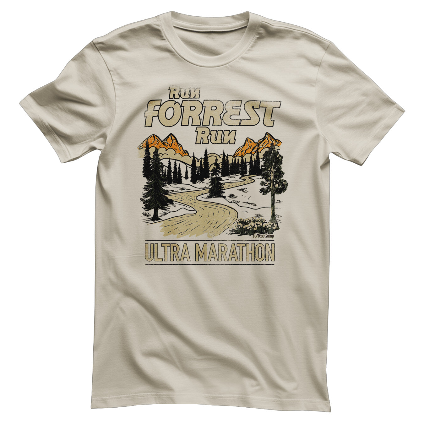 Forrest Gump - Run Forrest Run - Ultra Marathon Mens T-Shirt