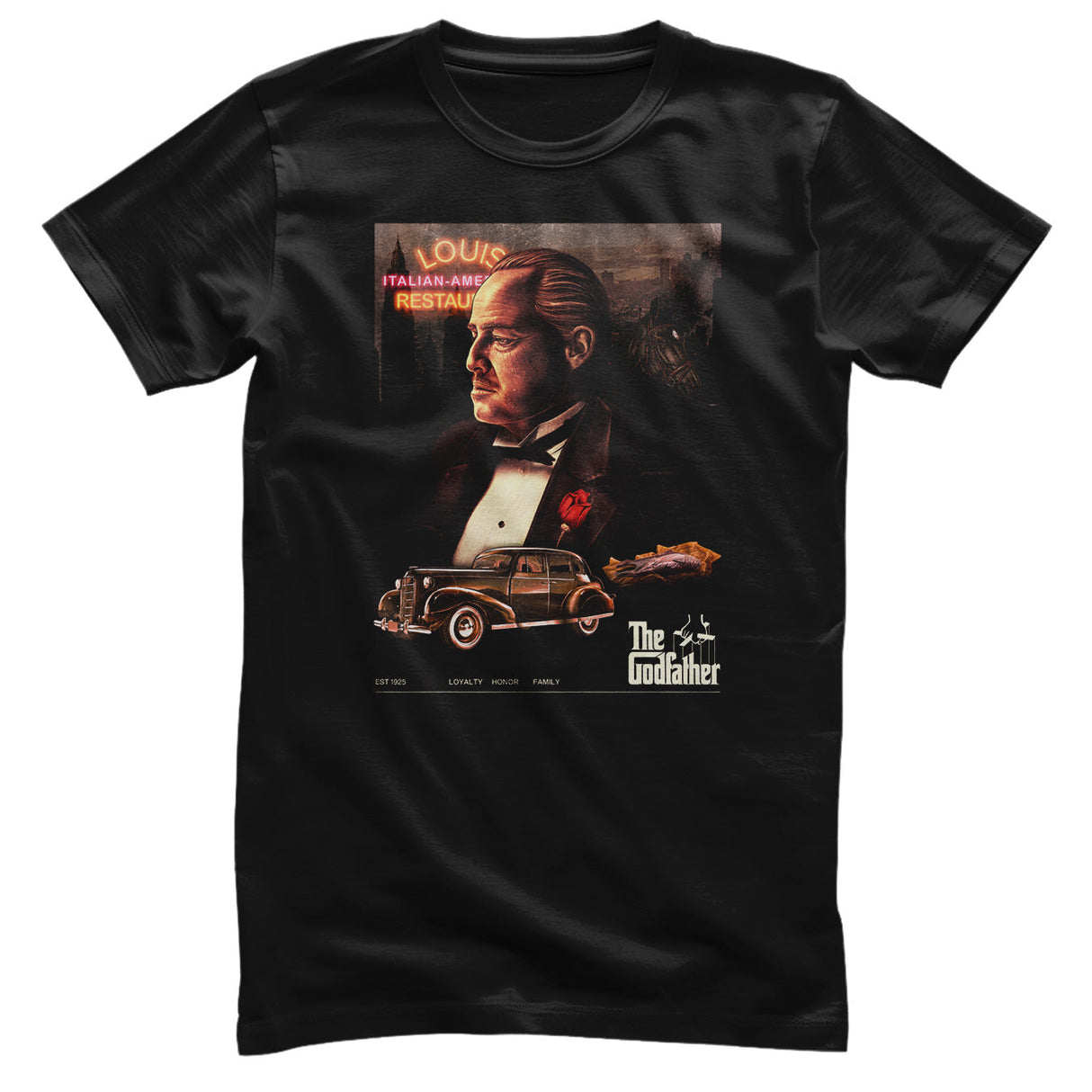 The Godfather - Retro Mens T-Shirt