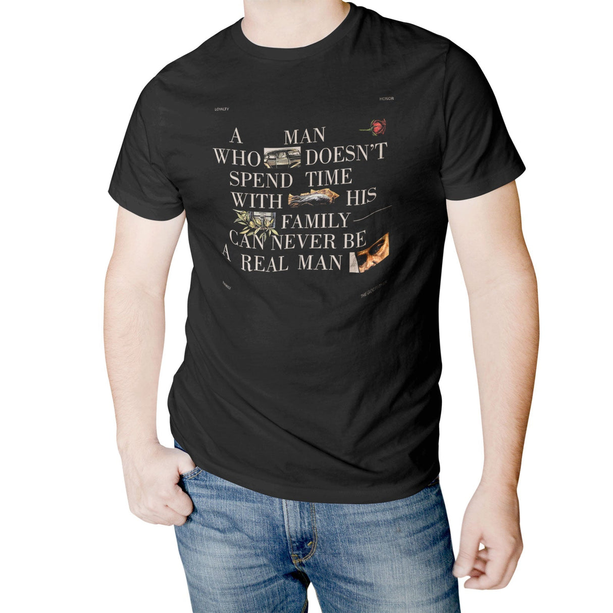 The Godfather - A Real Man Mens T-Shirt