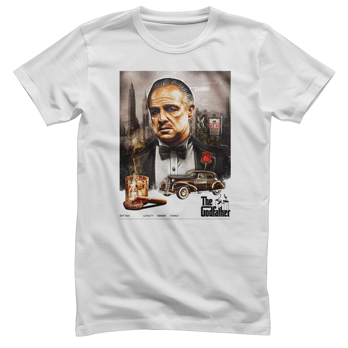 The Godfather - Vintage Mens T-Shirt