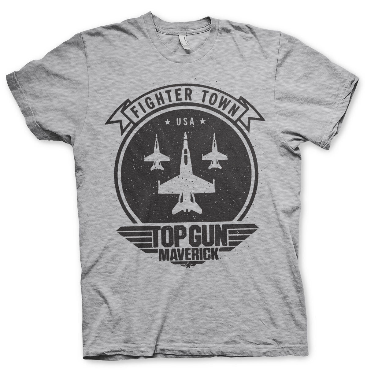 Top Gun: Maverick - Top Gun Maverick Fighter Town Mens T-Shirt
