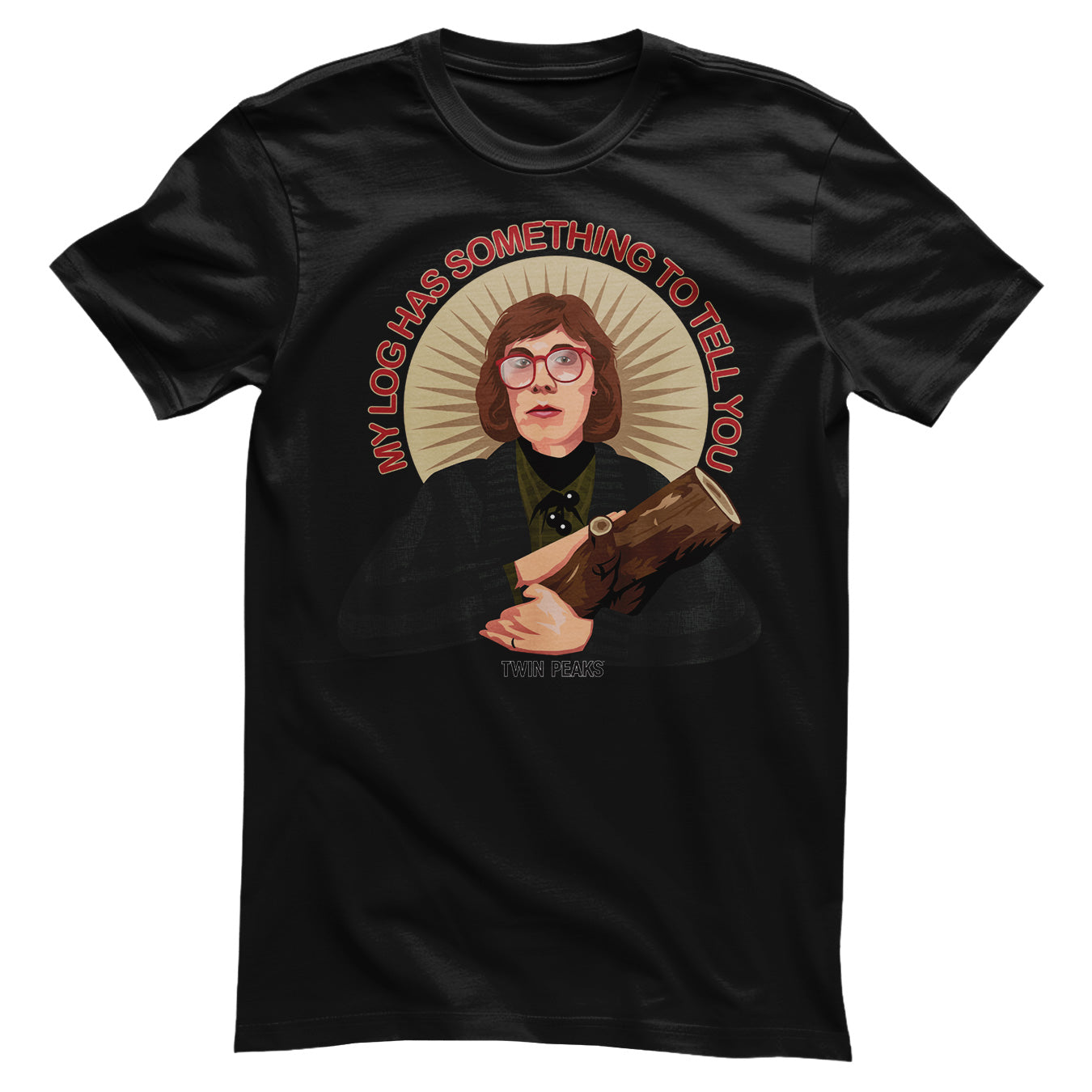 Twin Peaks - My Log Has Something To Tell You Mens T-Shirt