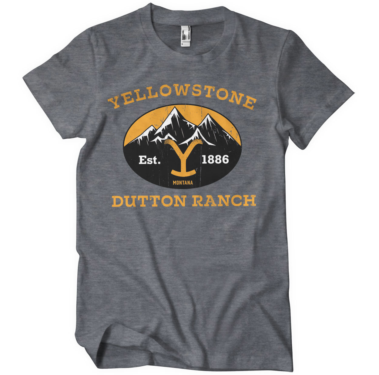 Yellowstone - Dutton Ranch Montana - Est. 1883 Mens T-Shirt