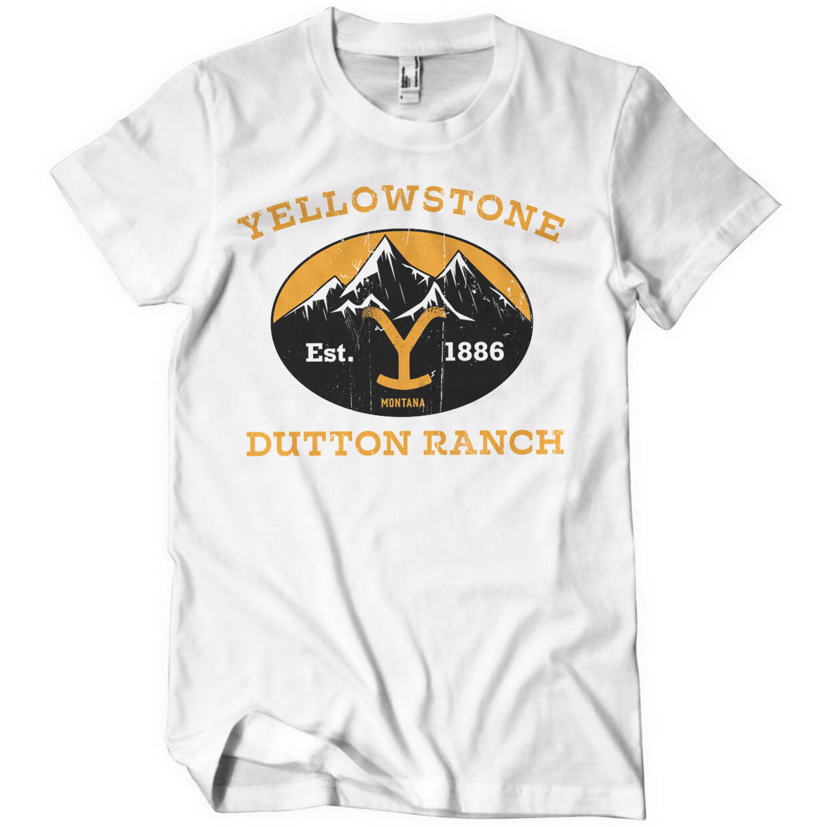 Yellowstone - Dutton Ranch Montana - Est. 1883 Mens T-Shirt