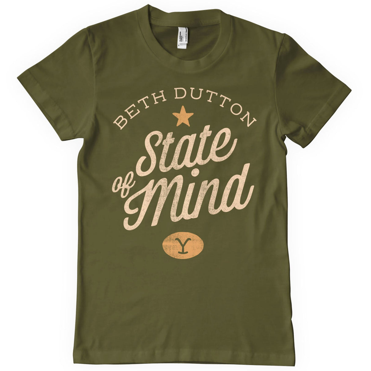 Yellowstone - Beth Dutton State Of Mind Mens T-Shirt
