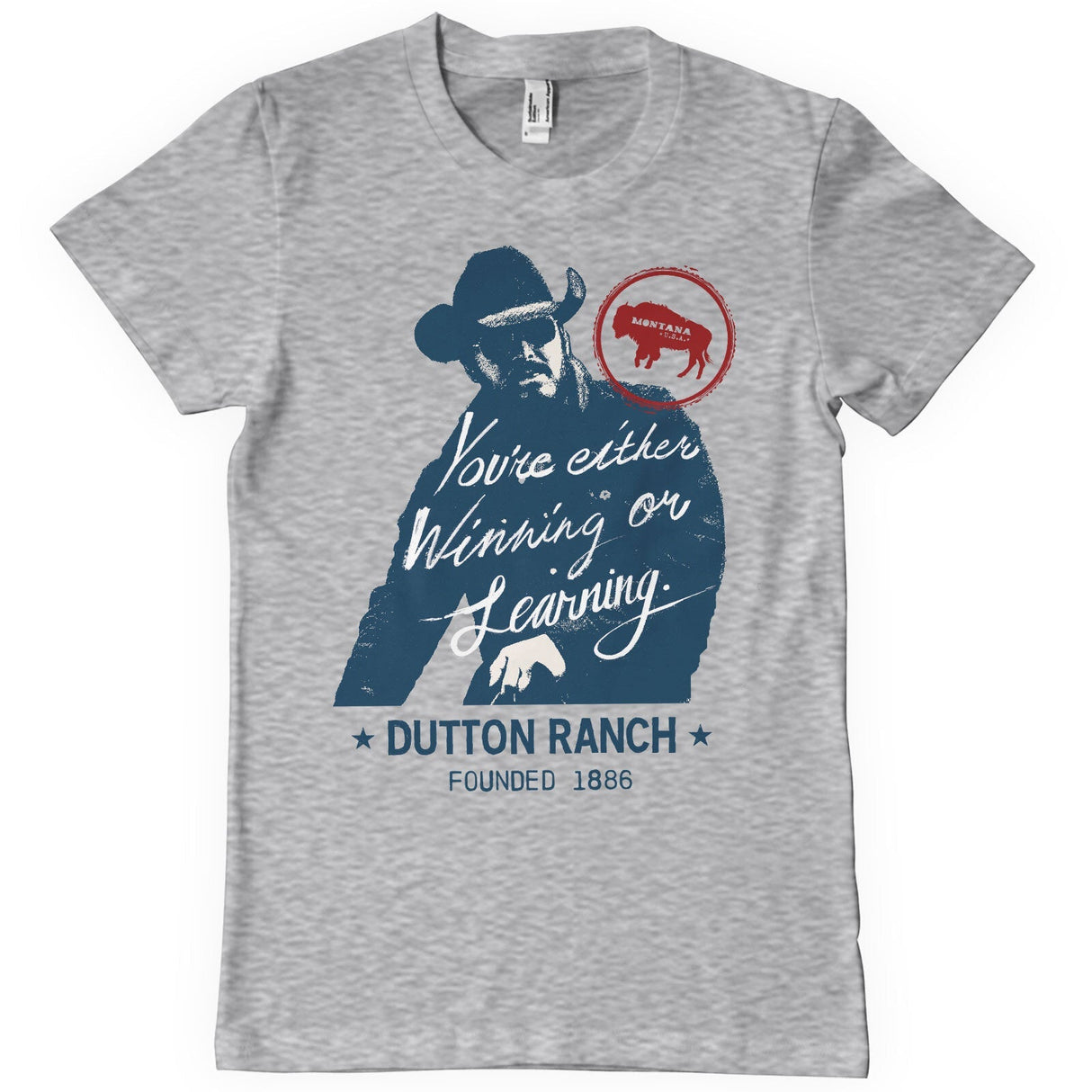 Yellowstone - Winning Or Learning Mens T-Shirt