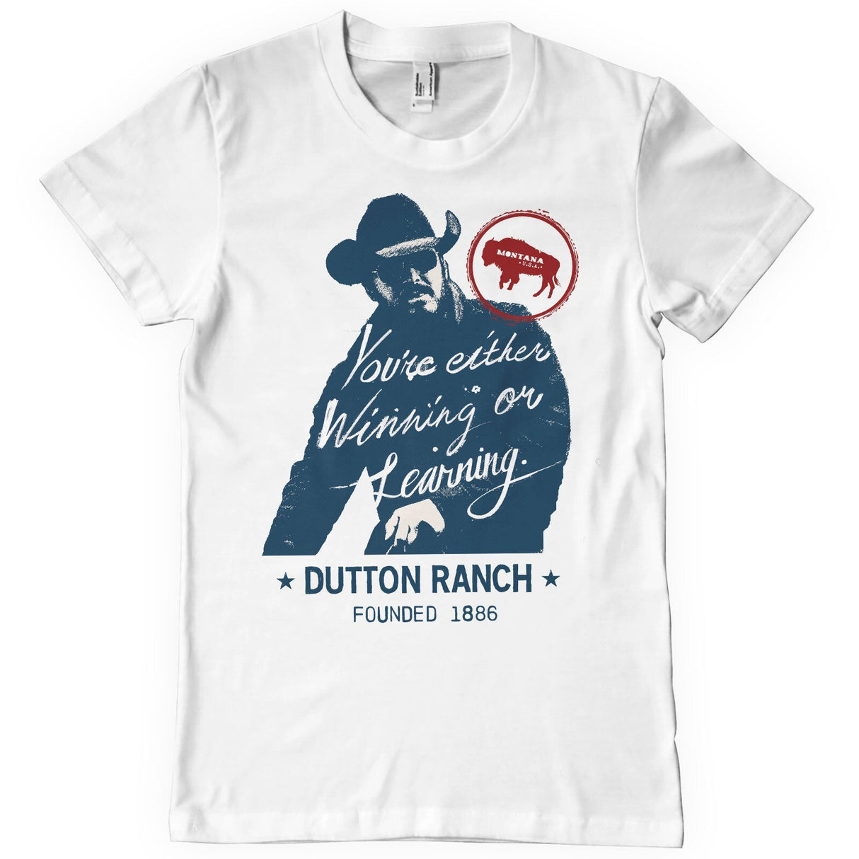 Yellowstone - Winning Or Learning Mens T-Shirt