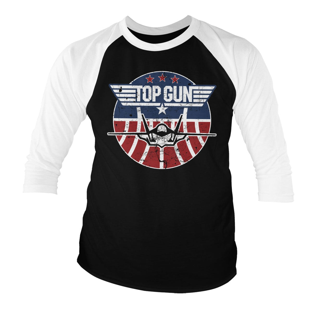 Top Gun - Tomcat Baseball 3/4 Sleeve T-Shirt