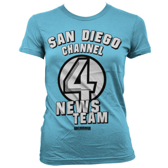 Anchorman - San Diego Channel 4 Women T-Shirt