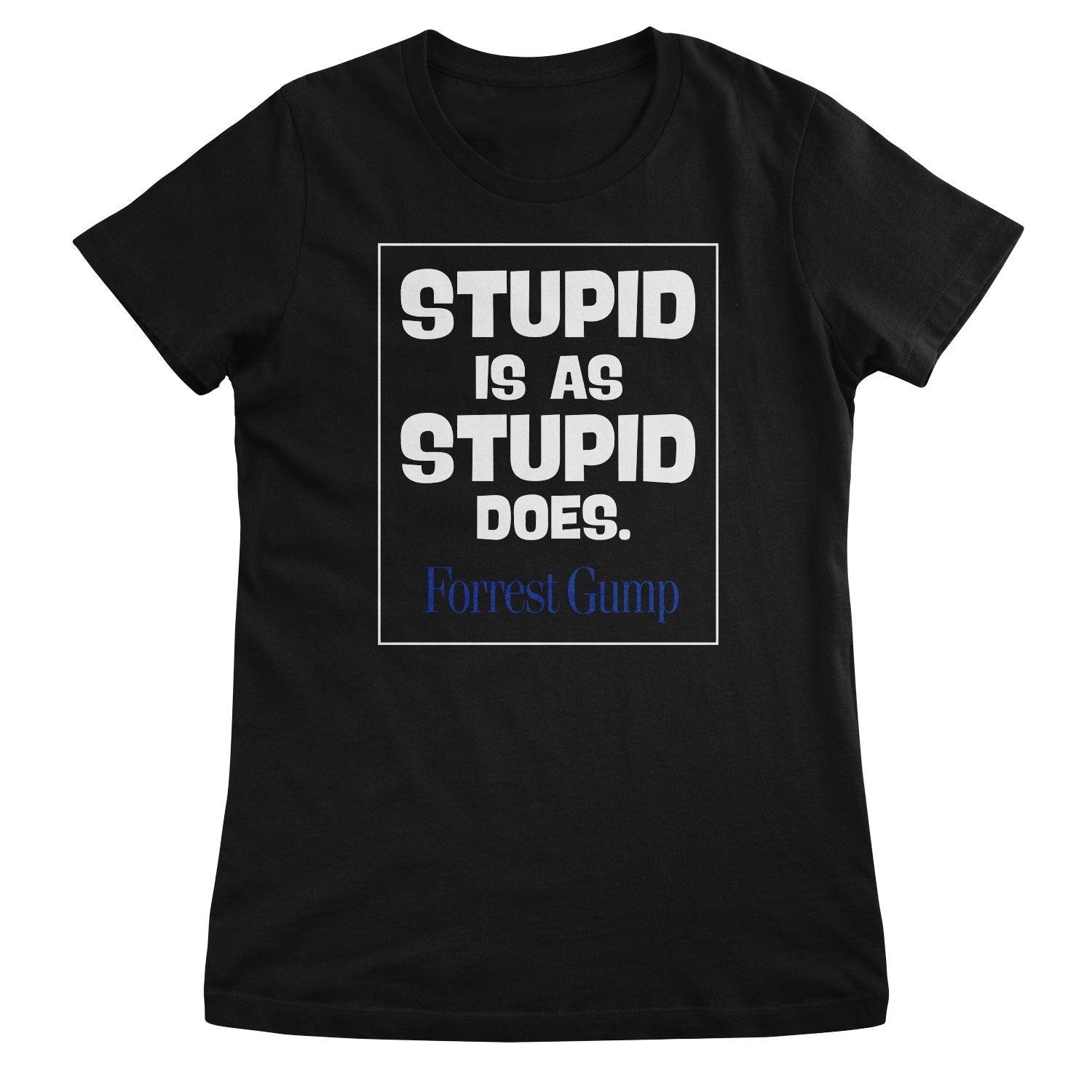 Forrest Gump - Stupid Is As Stupid Does Mens T-Shirt