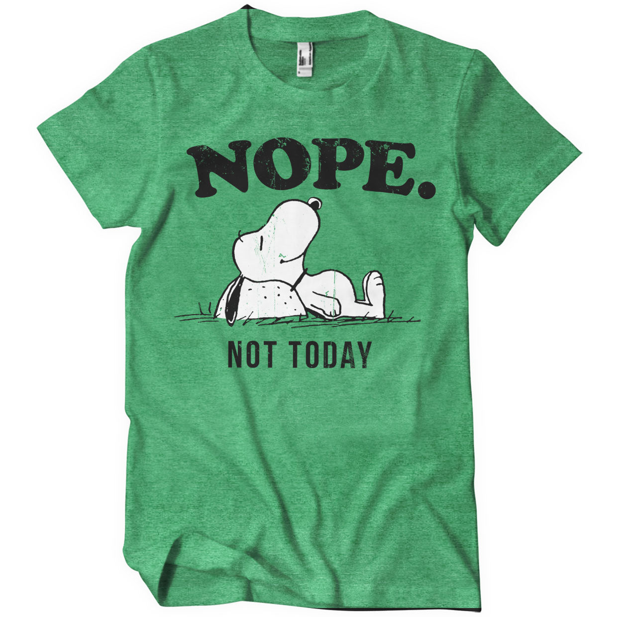 Peanuts - Nope. Not Today Mens T-Shirt