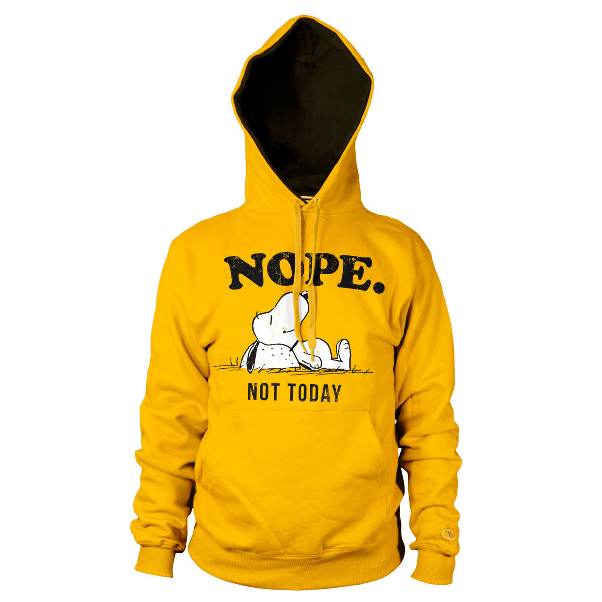 Peanuts - Nope. Not Today Hoodie featuring the Nope. Not Today Hoodie design
