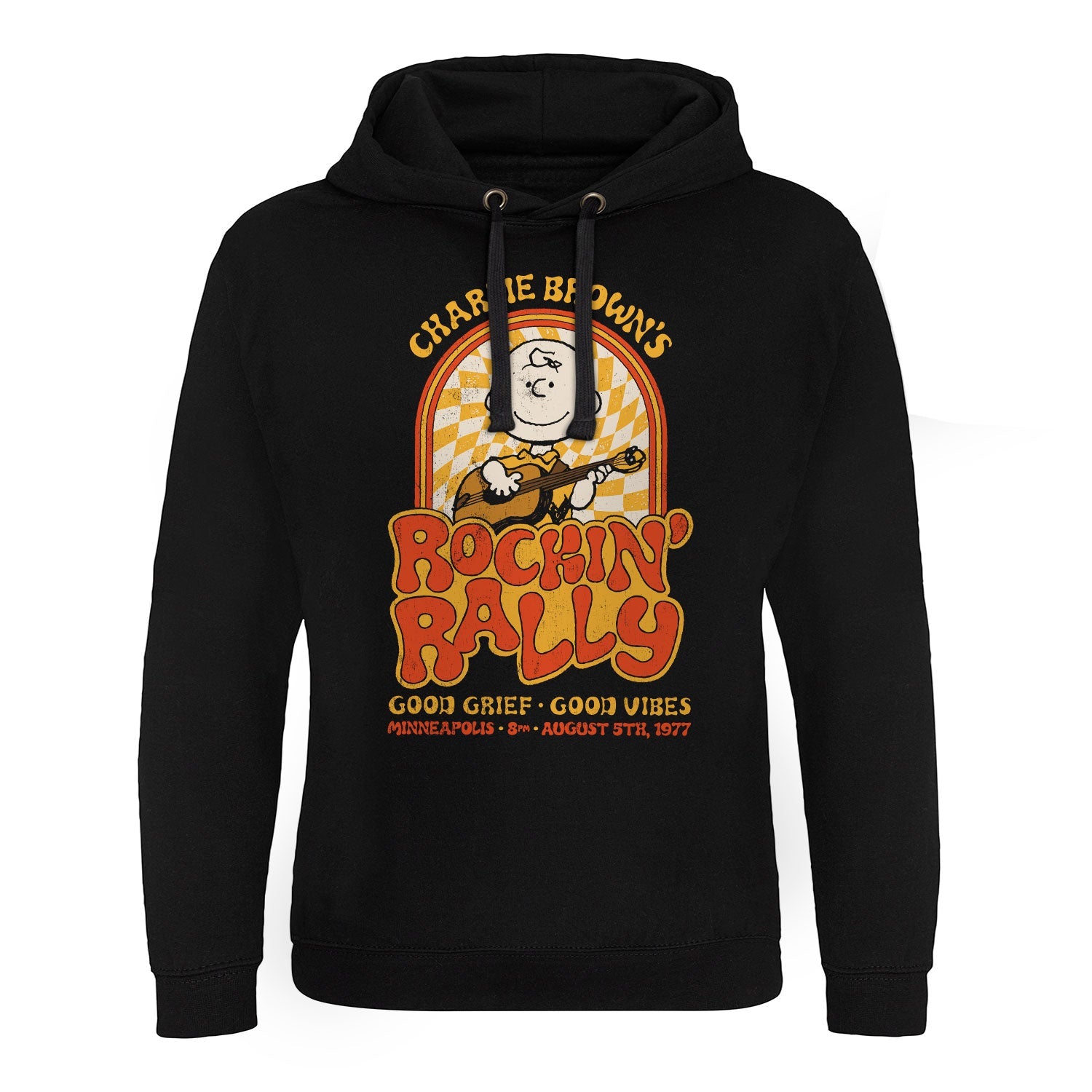 Peanuts - Charlie Browns Rockin Rally Epic Hoodie featuring the Charlie Browns Rockin Rally Epic Hoodie design