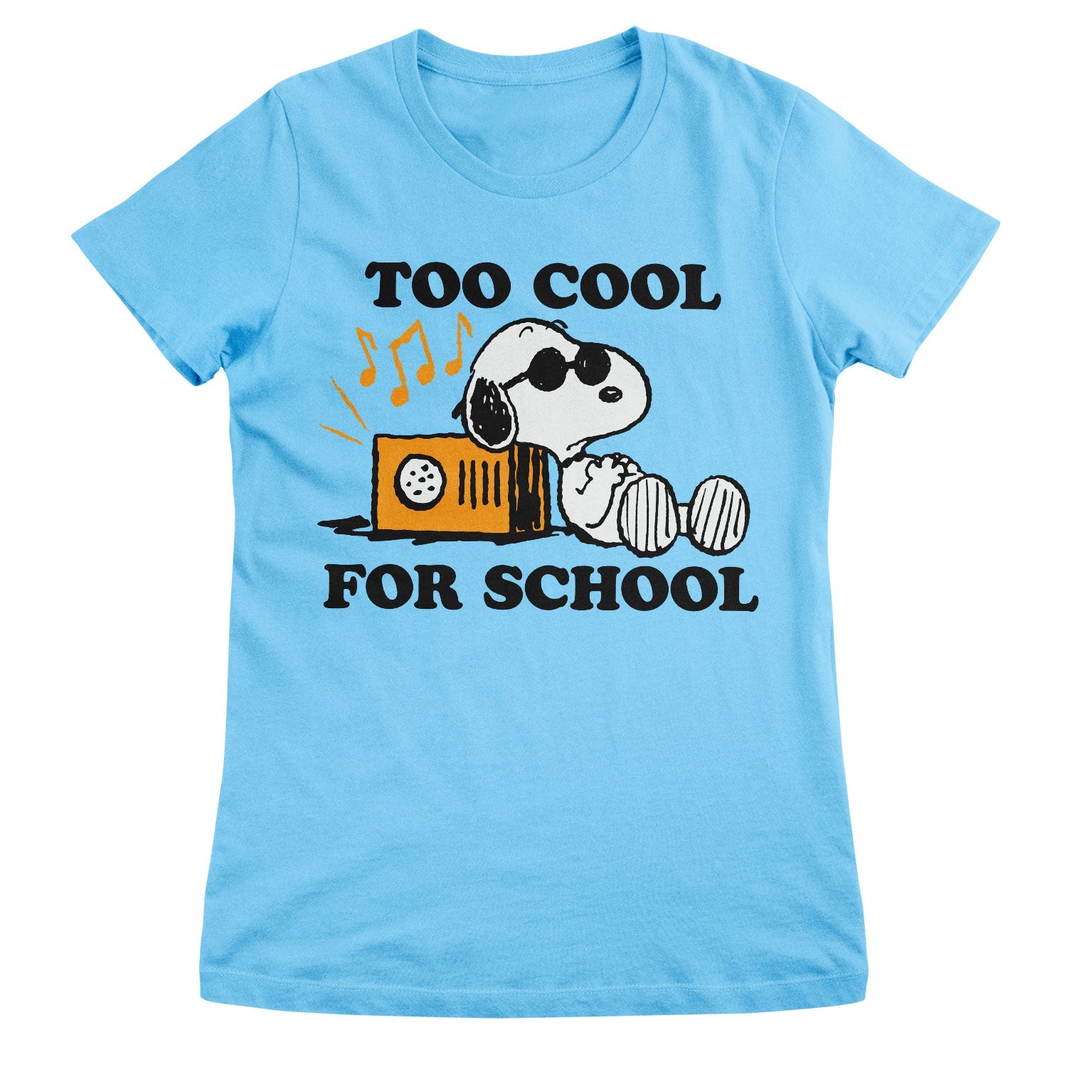 Peanuts - Snoopy - Too Cool For School Women T-Shirt