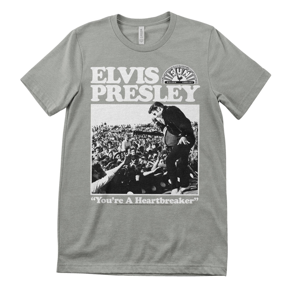 Elvis Presley - Heartbreaker Mens T-Shirt
