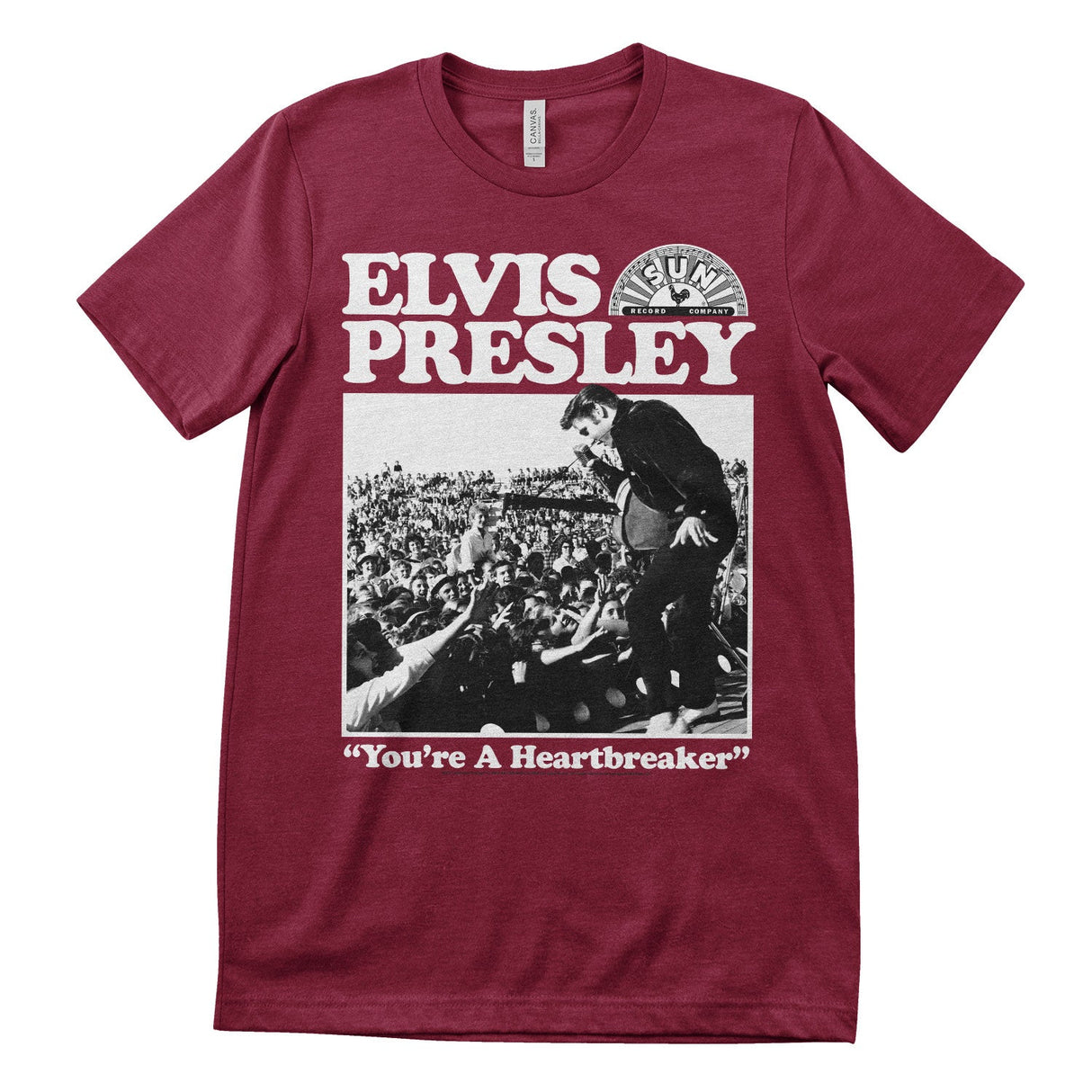 Elvis Presley - Heartbreaker Mens T-Shirt