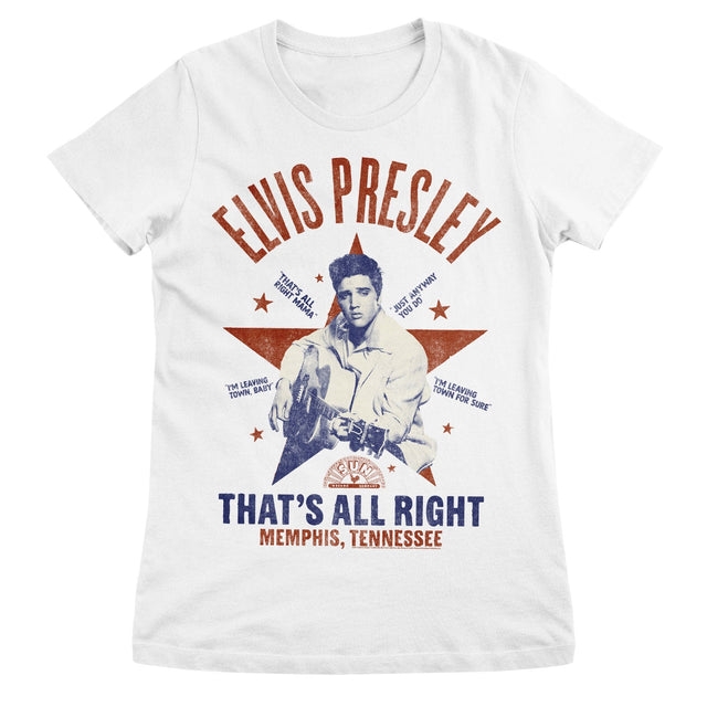 Elvis Presley - Elvis Prsley - That's All Right Women T-Shirt