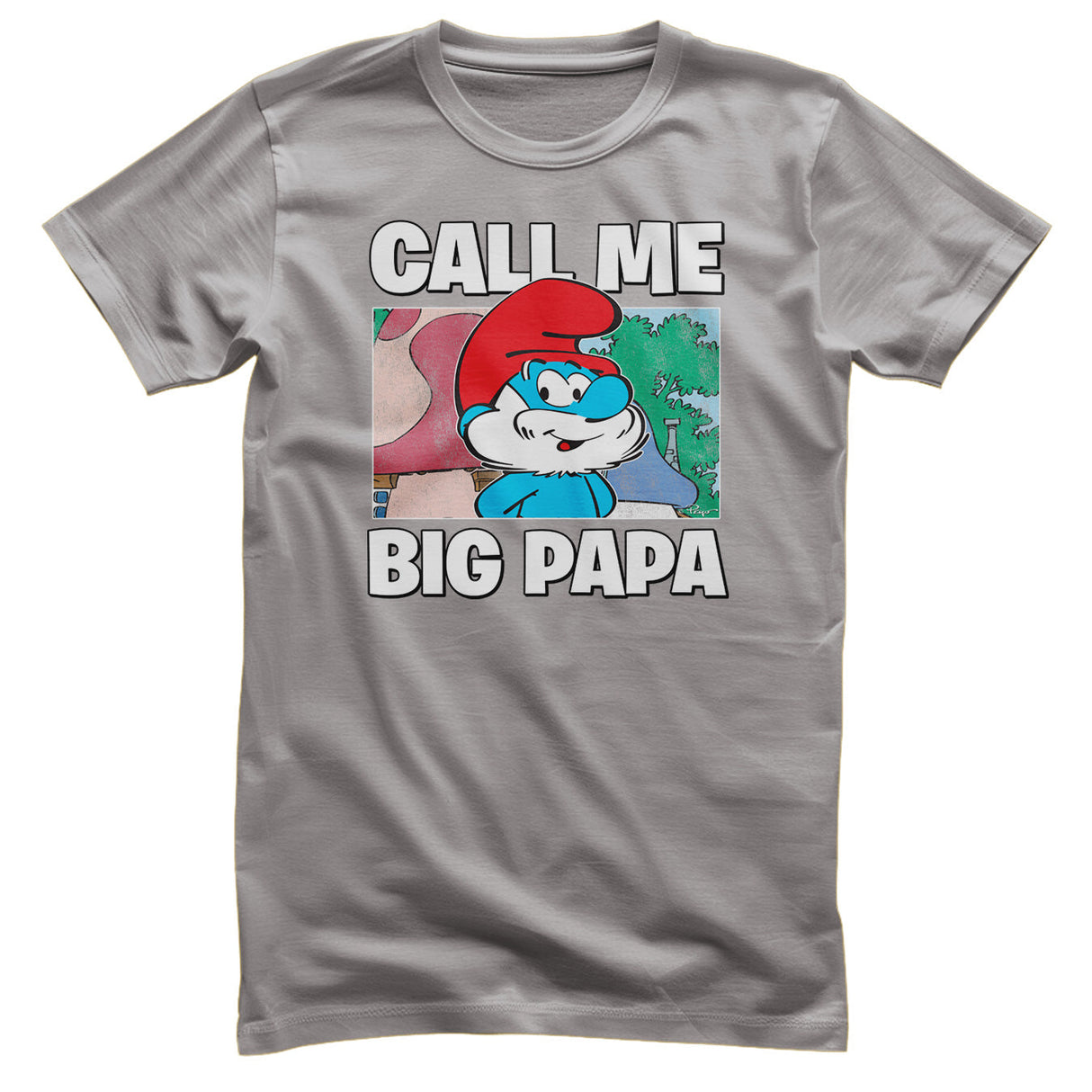 Smurfs - Call Me Big Papa Mens T-Shirt
