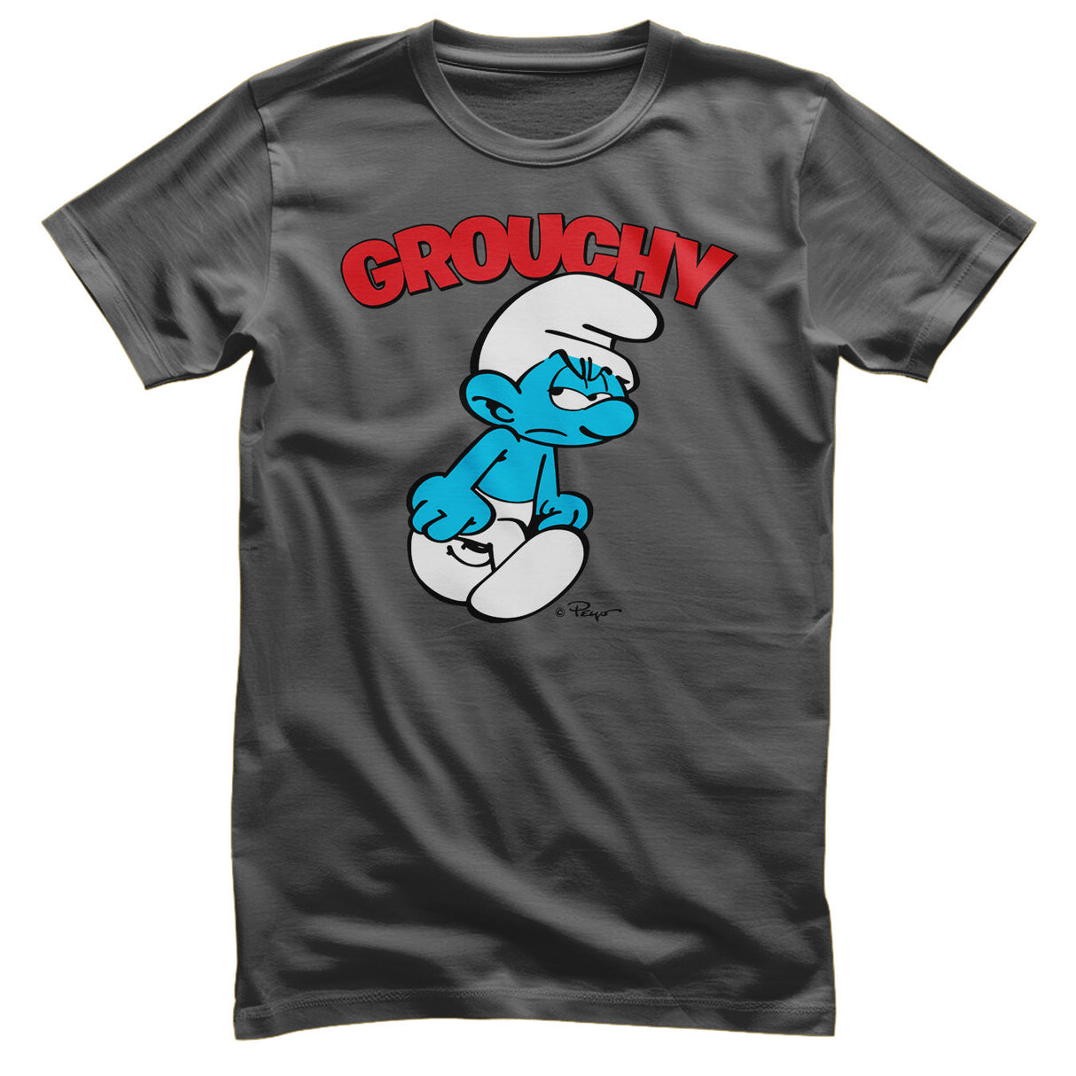 Smurfs - Grouchy Mens T-Shirt