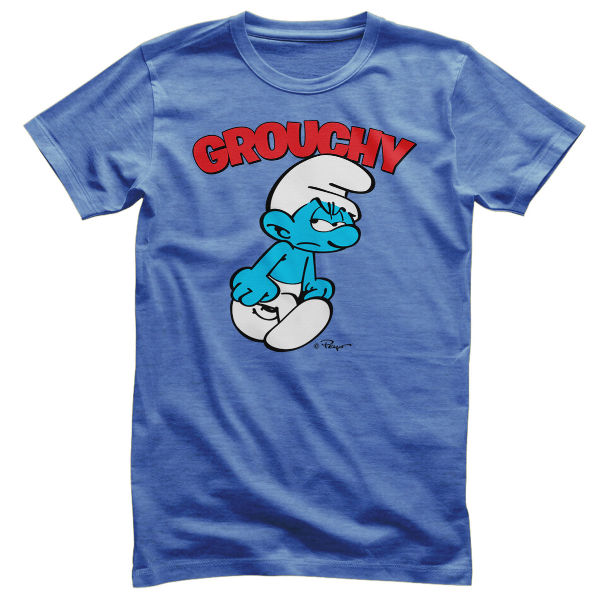 Smurfs - Grouchy Mens T-Shirt