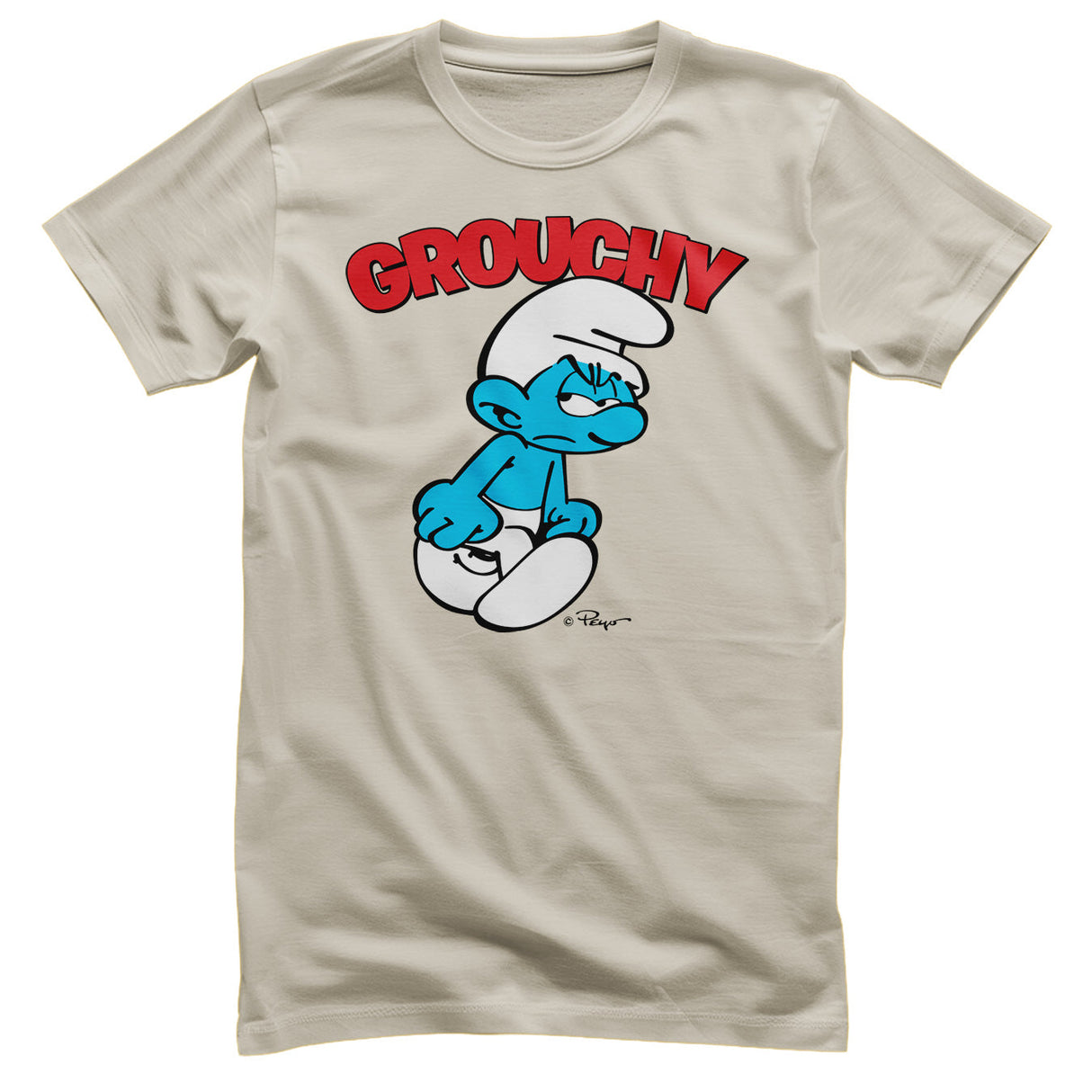 Smurfs - Grouchy Mens T-Shirt