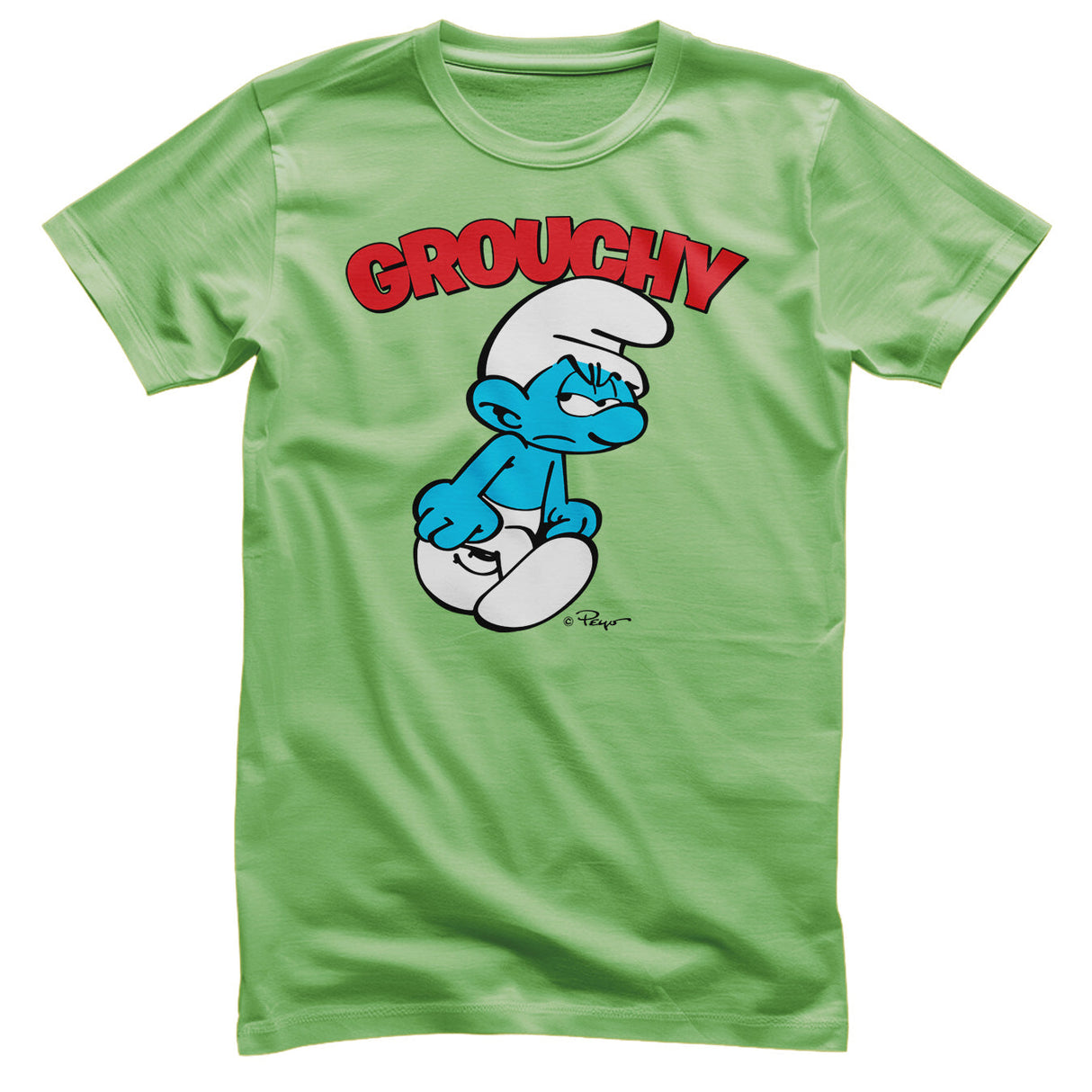Smurfs - Grouchy Mens T-Shirt