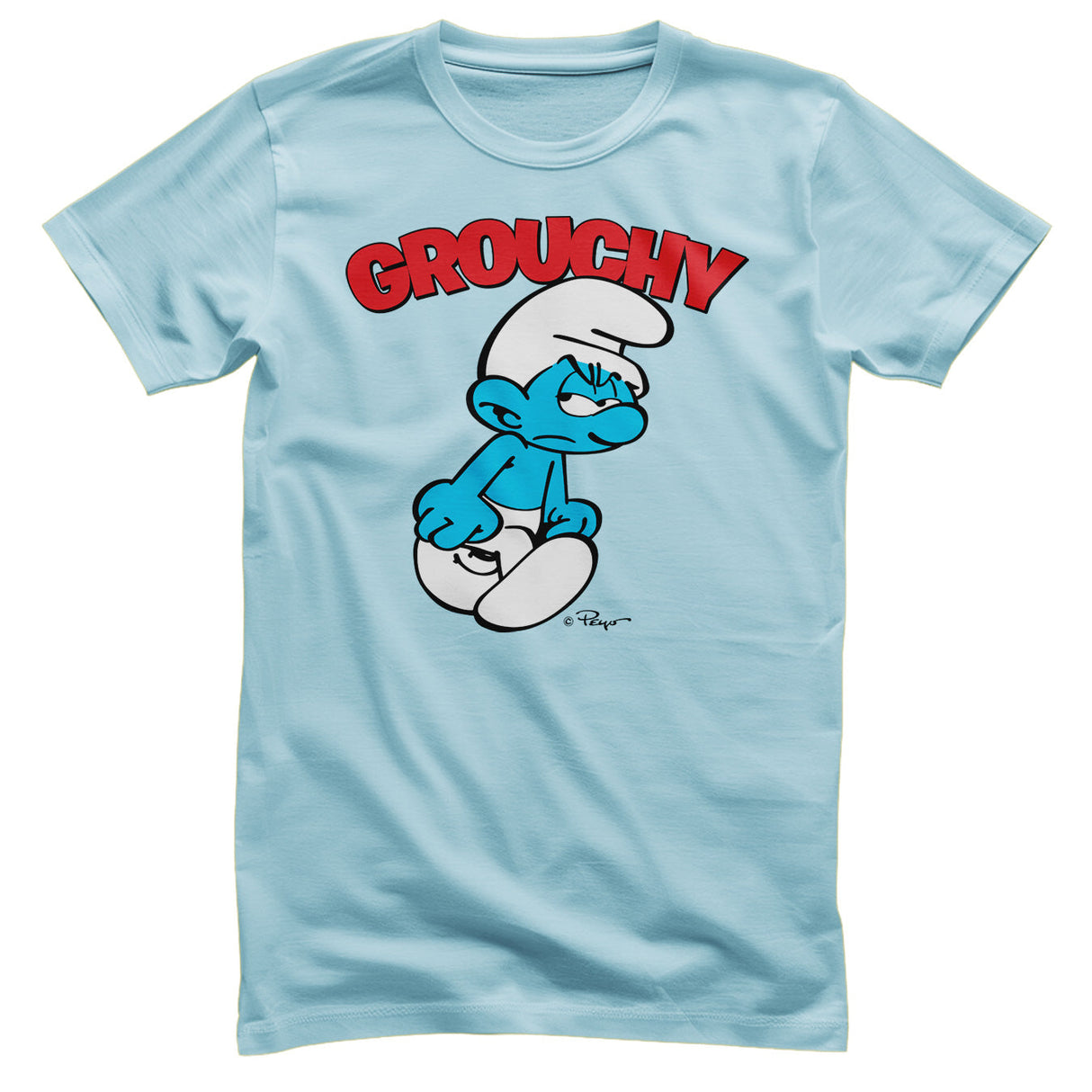 Smurfs - Grouchy Mens T-Shirt