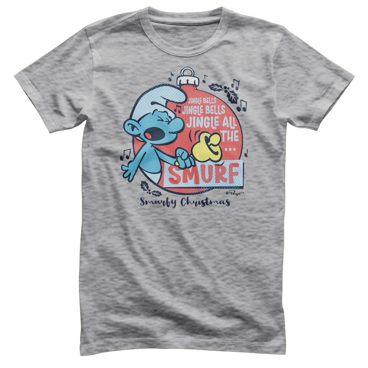 Smurfs - Jungle All The Smurf Mens T-Shirt