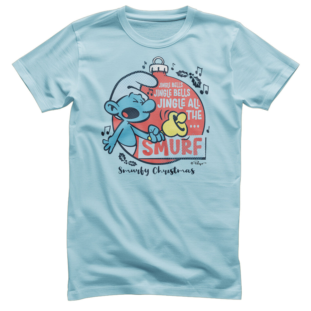 Smurfs - Jungle All The Smurf Mens T-Shirt