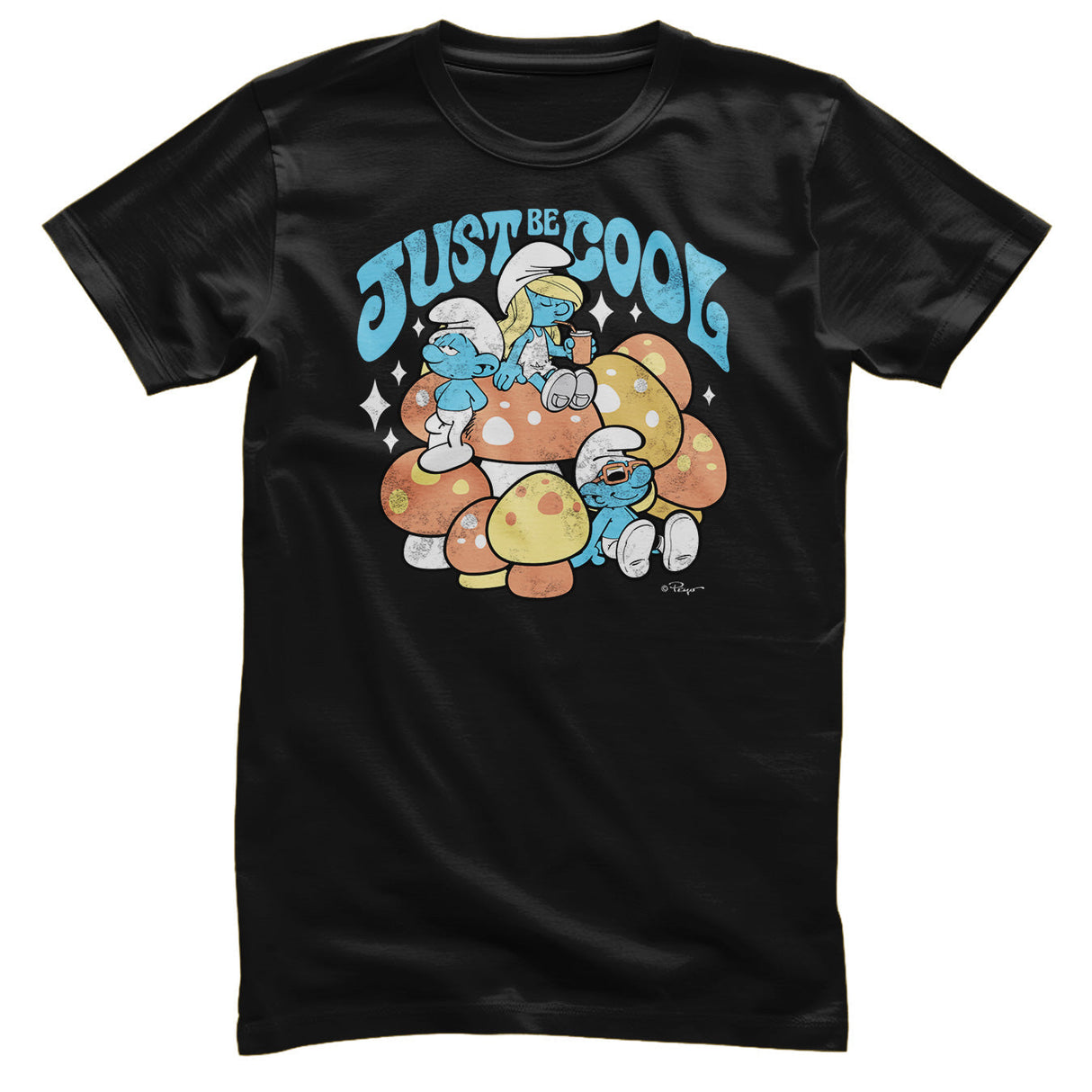 Smurfs - The Smurfs - Just Be Cool Mens T-Shirt