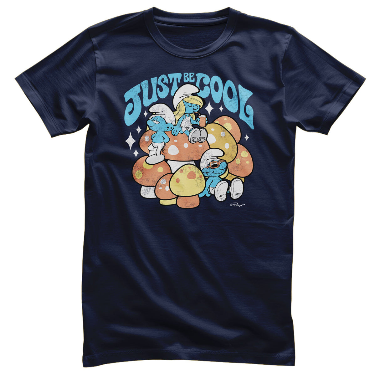 Smurfs - The Smurfs - Just Be Cool Mens T-Shirt
