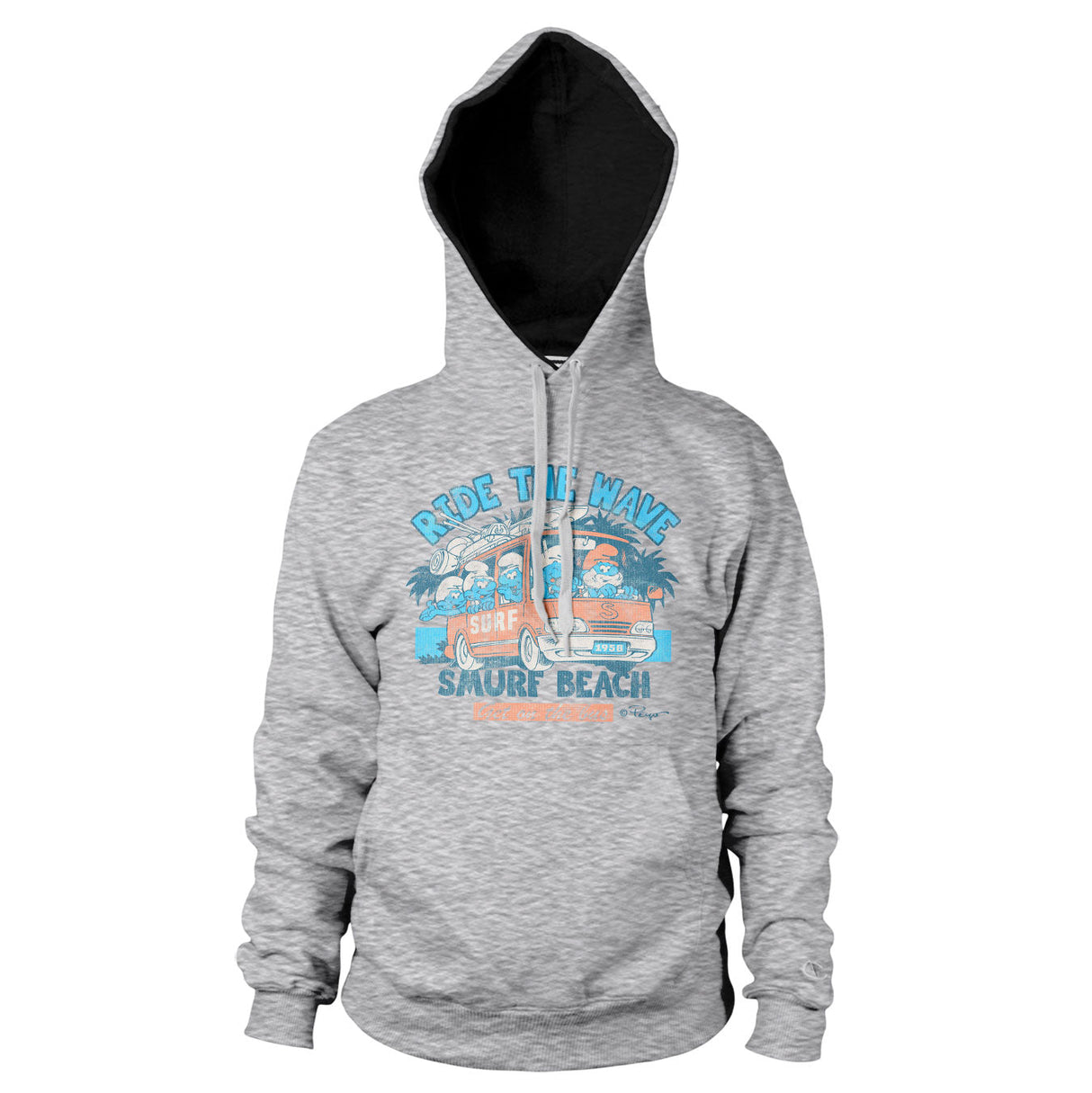 Smurfs - Ride The Wave - Smurf Beach Hoodie