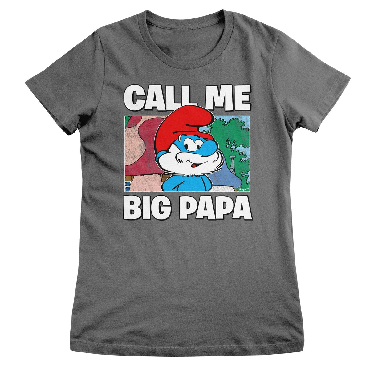 Smurfs - Call Me Big Papa Women T-Shirt