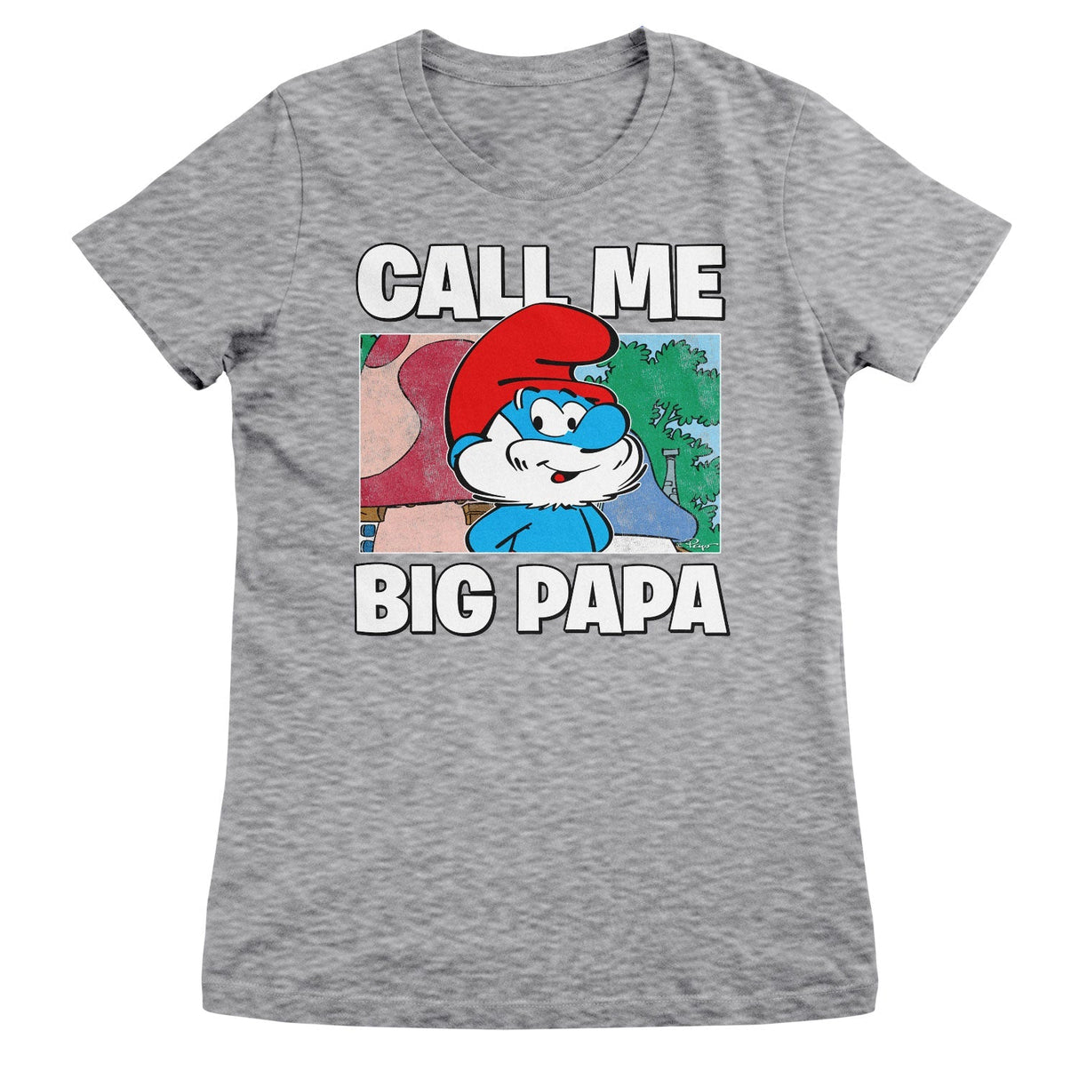 Smurfs - Call Me Big Papa Women T-Shirt