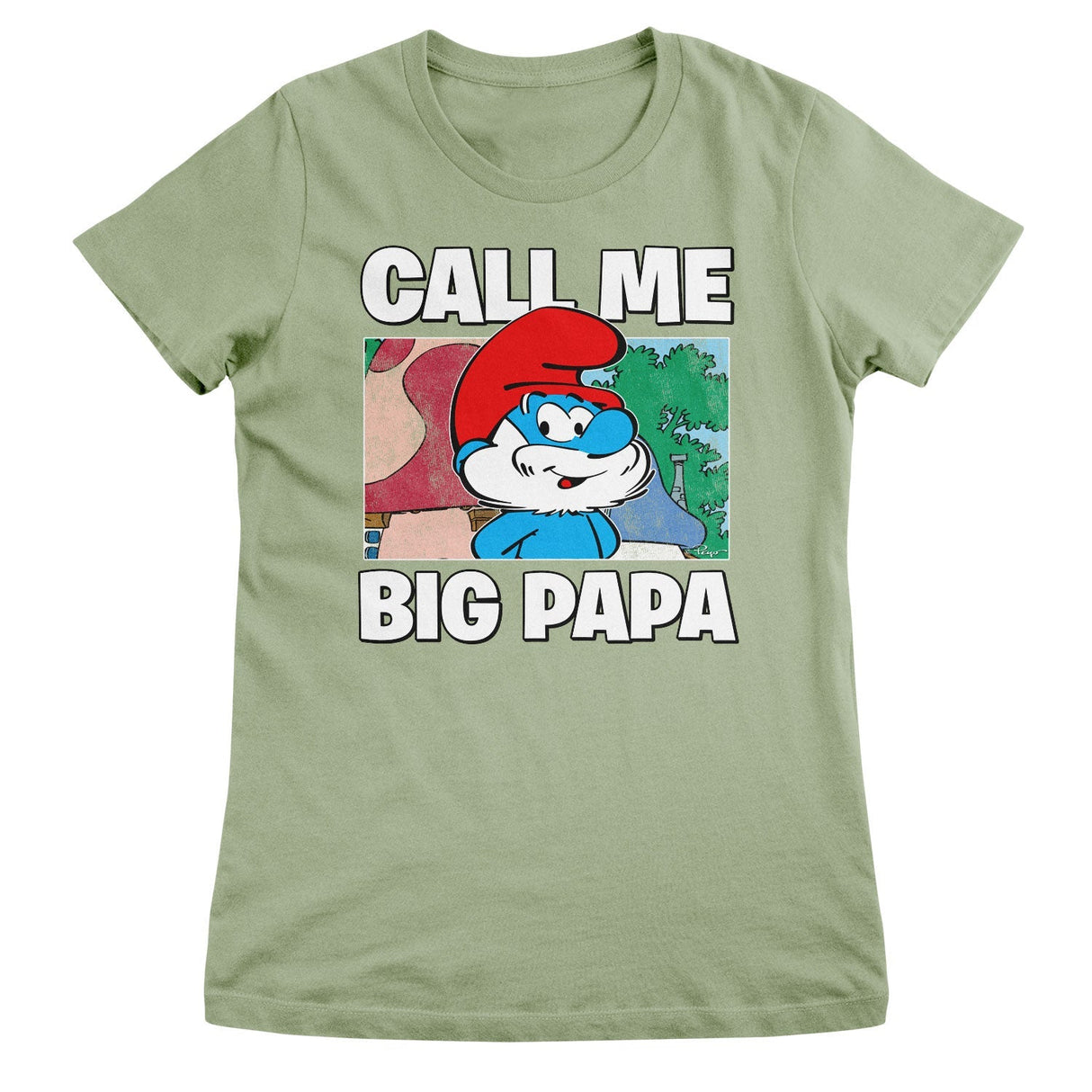 Smurfs - Call Me Big Papa Women T-Shirt