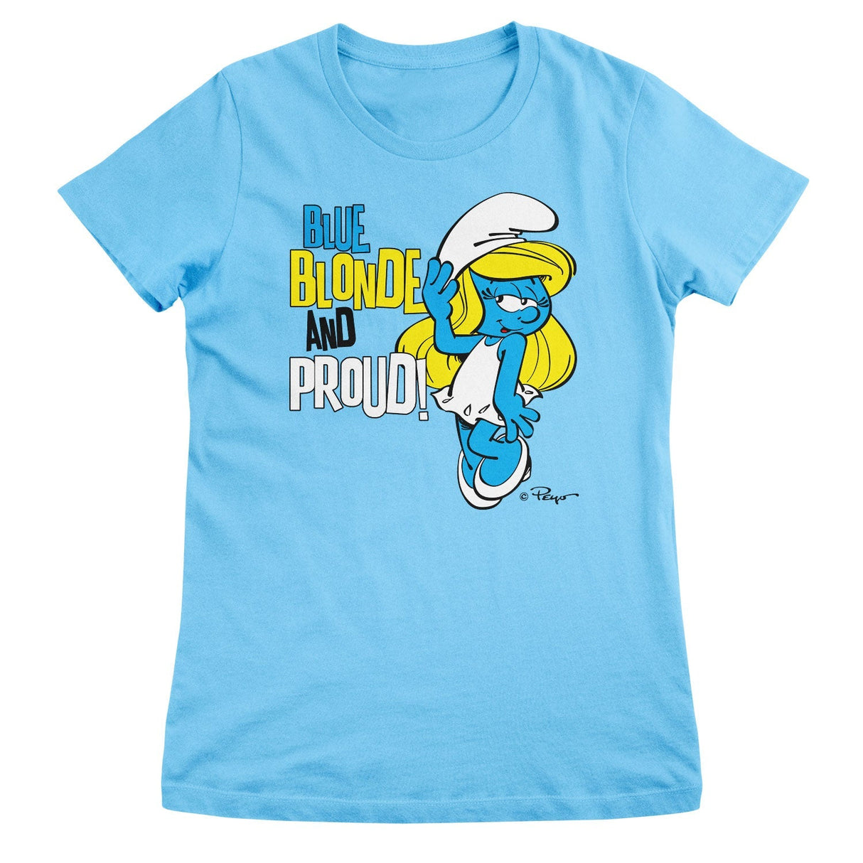 Smurfs - Blue, Blonde & Proud Women T-Shirt