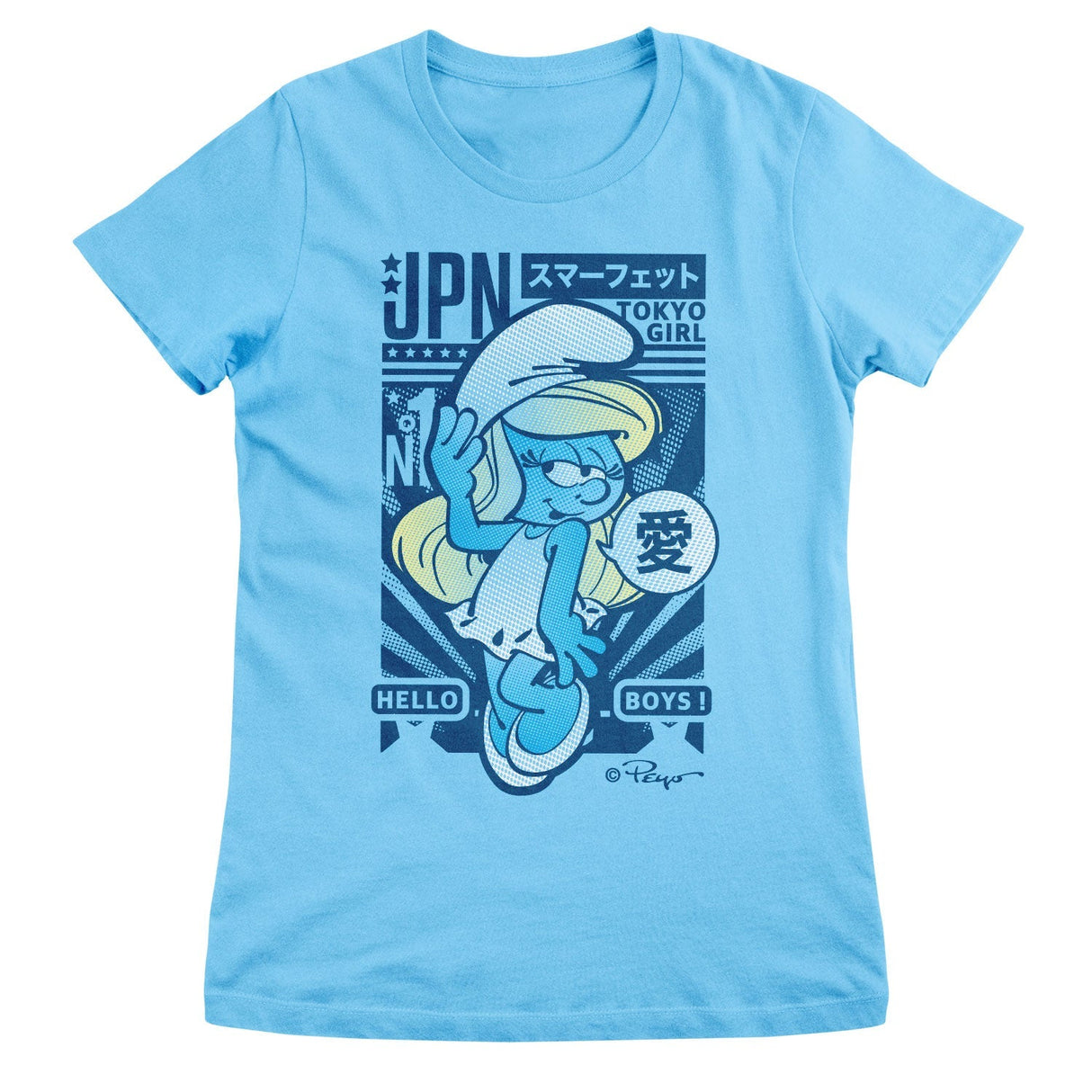 Smurfs - The Smurfs - Tokyo Girl Women T-Shirt