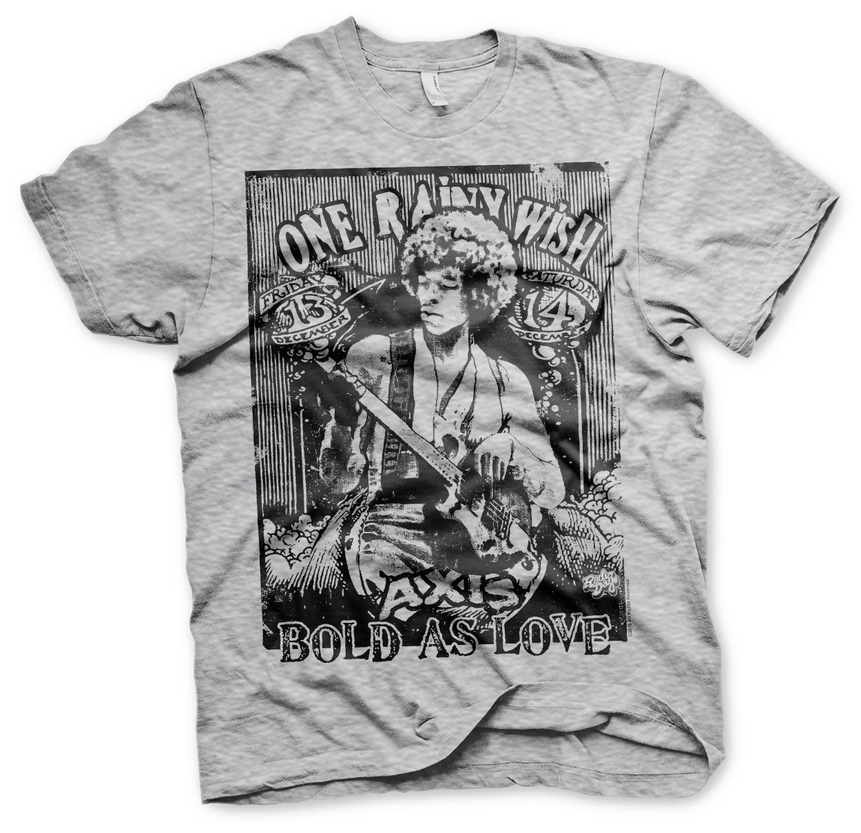 Jimi Hendrix - Bold As Love Mens T-Shirt