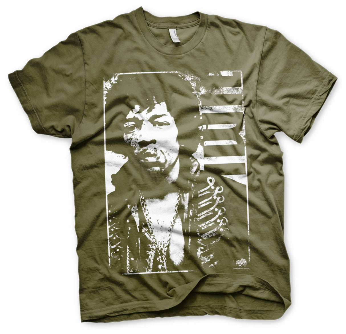 Jimi Hendrix - Distressed Mens T-Shirt