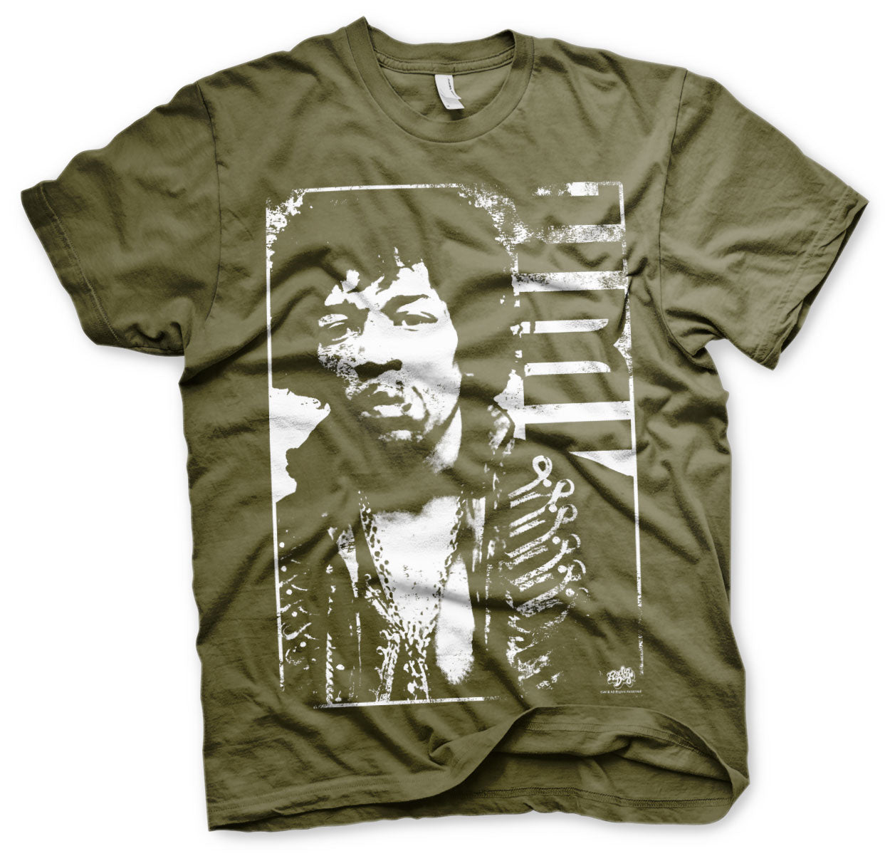 Jimi Hendrix - Distressed Mens T-Shirt